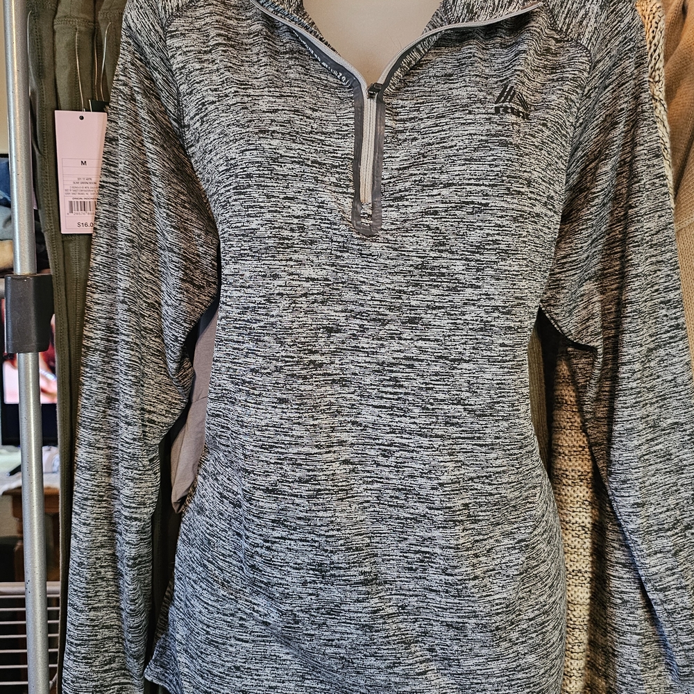 RBX Gray Long Sleeve Women's Top